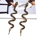 Beaded-Snake-Earrings-black