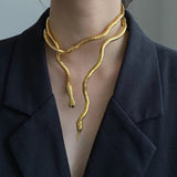 Bendable-Metal-Snake-Necklace-gold