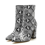 Black-and-White-Snake-Print-Booties