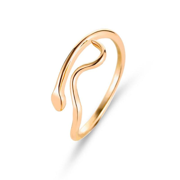 Copper-Snake-Ring