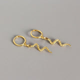 Gold-Snake-Earrings-design