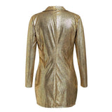 Gold Snake Print Dress | Snake Fashion Gold / L Gold Snake Print Dress | Snake Fashion Gold / L