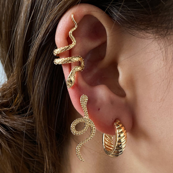 Hestia-Snake-Earrings-model