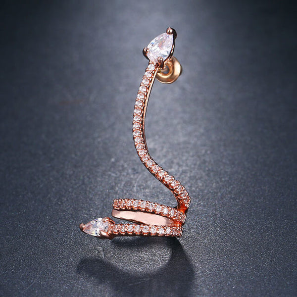Luxury-Snake-Earrings-pink