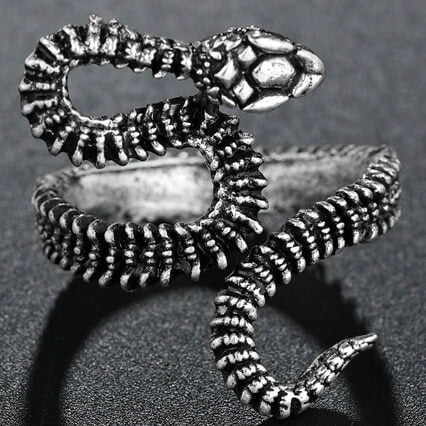 Metal-Snake-Ring