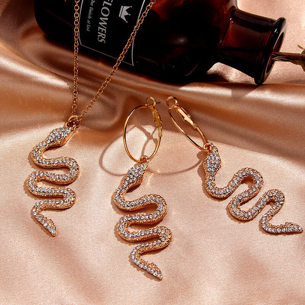 Pack-Diamond-Snake-Necklace-and-earrings