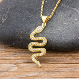 Rhinestone-Snake-Necklace-gold