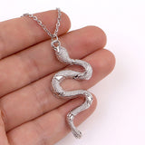 Silver-Snake-Necklace