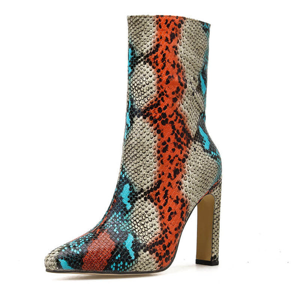 Snake-Booties-Rainbow-heel