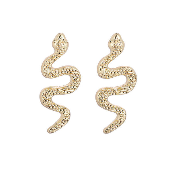 Snake-Dangle-Earrings