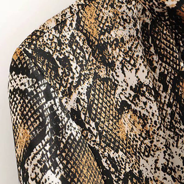 Snake-Design-Dress-fabric