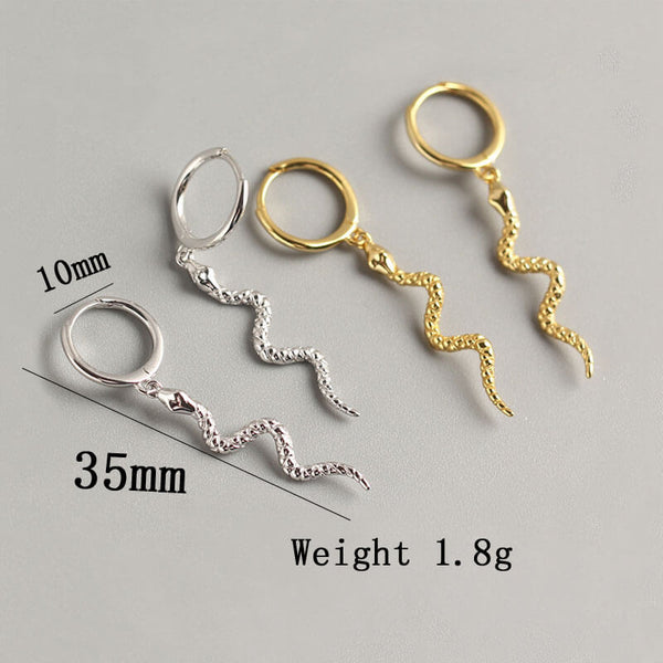 Snake-Hoop-Earrings-Silver-size