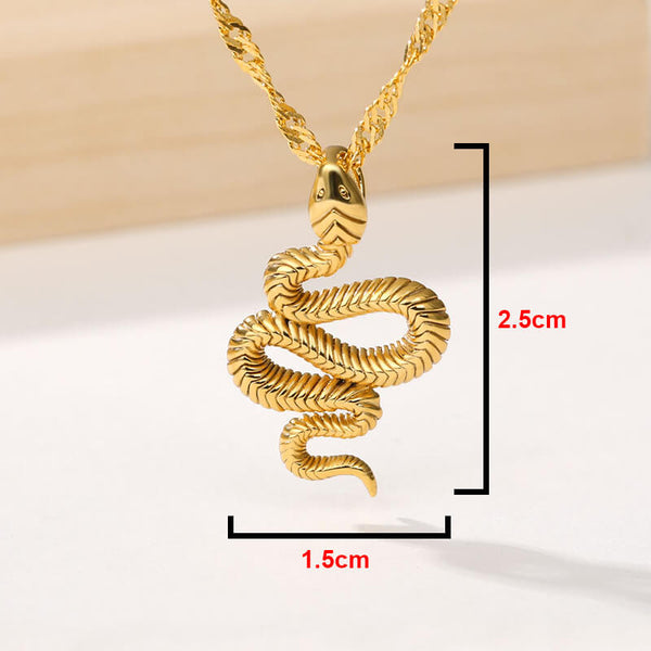 Snake-Pendant-Necklace-size