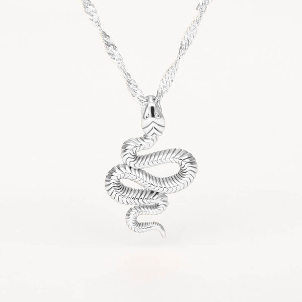 Snake-Pendant-Necklace