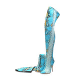 Snake-Print-Boots-Athena-blue