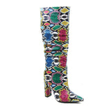 Snake-Print-Boots-Distressed