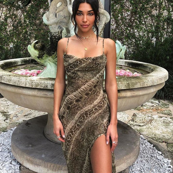 Snake Print Dress Cleopatra Snake Print Dress Cleopatra