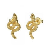 Snake-Stud-Earrings-gold