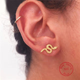 Snake-Stud-Earrings-model
