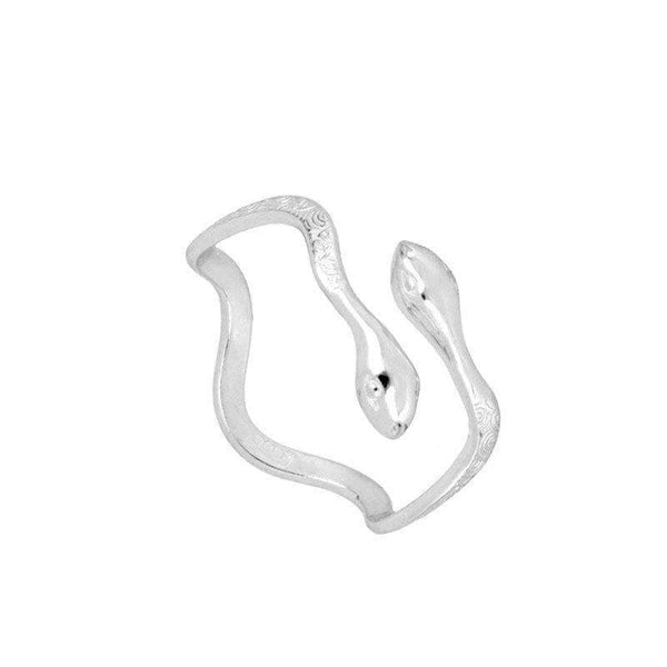 Sterling Silver Adjustable Snake Ring