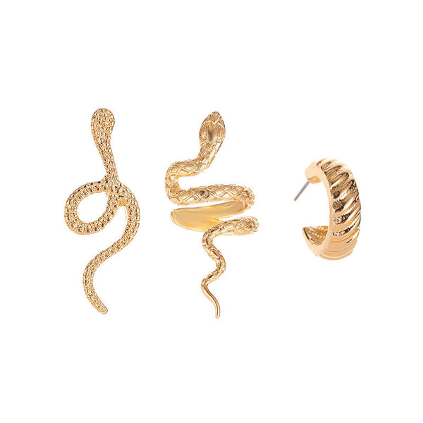 Unique-Snake-Earrings-gold
